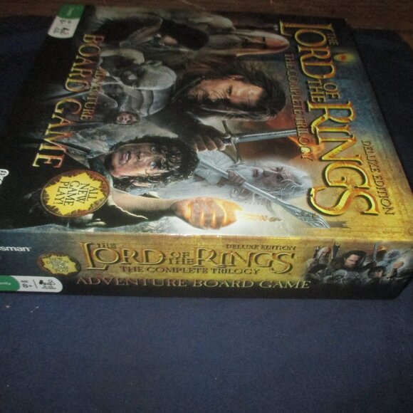 Lord Of The Rings Complete Trilogy Adventure Board Game Deluxe Edition Pressman - Picture 4 of 6